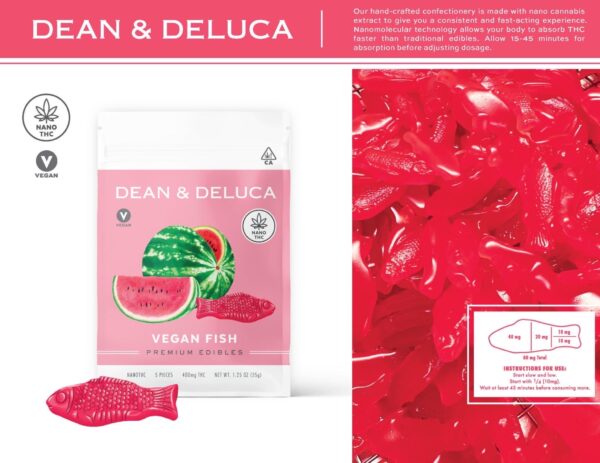 Dean & Deluca SWEDISH FISH Nano Concentrate Gummies (500mg) – Bild 2